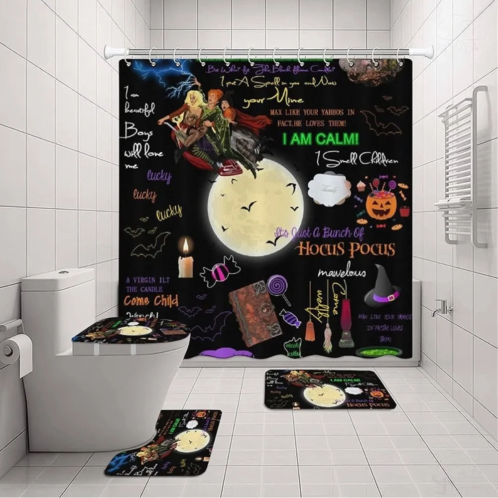 Hocus Pocus 2 Bathroom Set- hocus pocus movie!